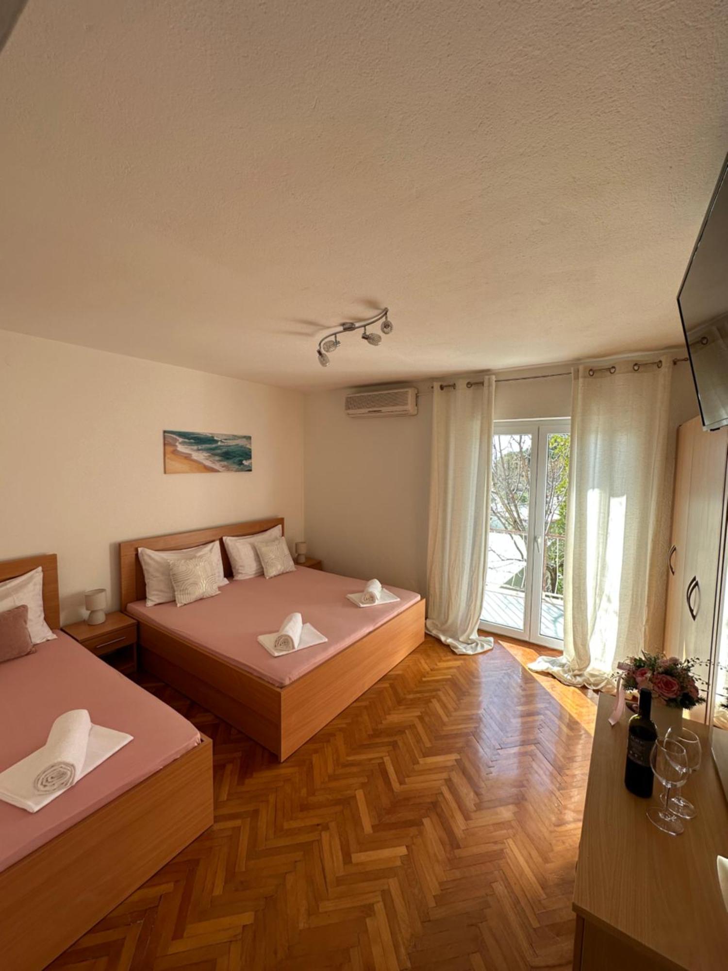 Villa Ruza 30M From The Beach Baška Voda Zimmer foto
